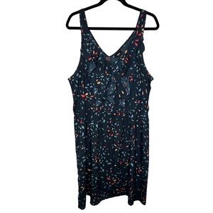 Mossimo Speckled Ruffle Dress Size XXL